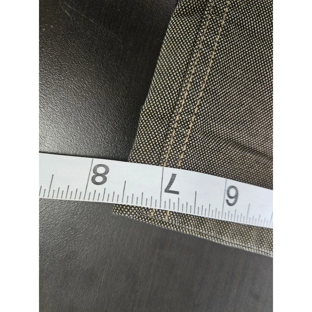 Blend Men's Pants 32x32 Brown Textured Straight Leg Casual Denim‎ Look